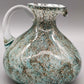 Murano Stil Glas Krug in Türkis Kunstvoller Krug mit Henkel