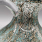 Murano Stil Glas Krug in Türkis Kunstvoller Krug mit Henkel