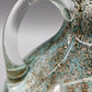 Murano Stil Glas Krug in Türkis Kunstvoller Krug mit Henkel