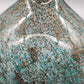 Murano Stil Glas Krug in Türkis Kunstvoller Krug mit Henkel