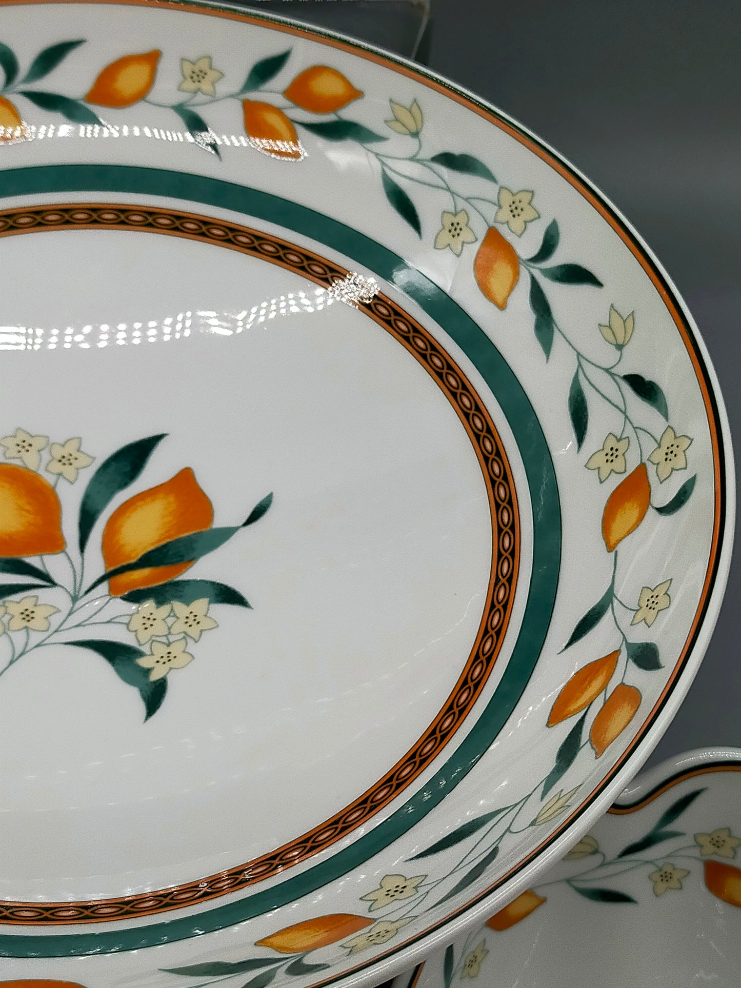 Hutschenreuther Medley Alfabia Porzellan Set 4 tlg Servierset