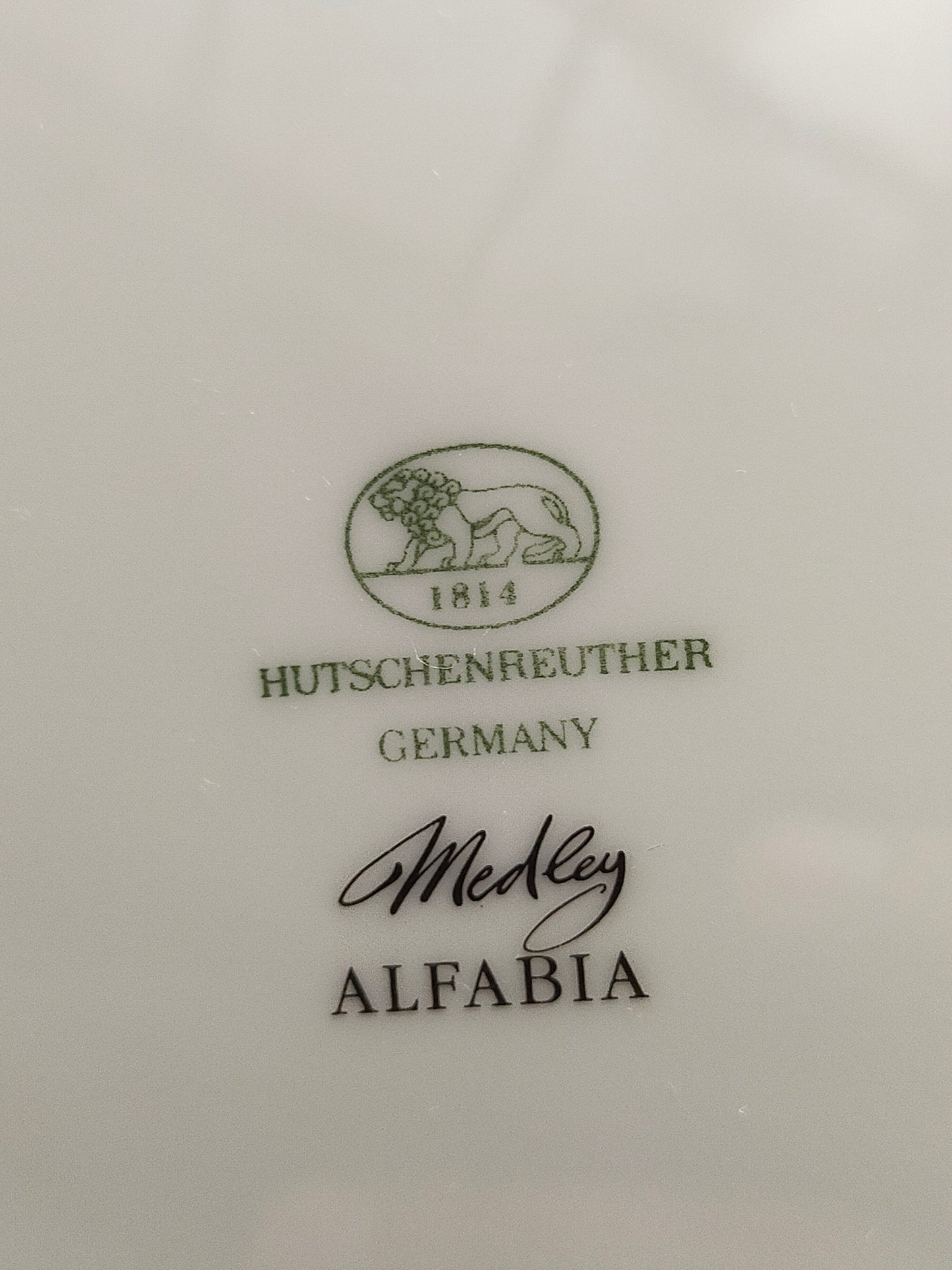 Hutschenreuther Medley Alfabia Porzellan Set 4 tlg Servierset