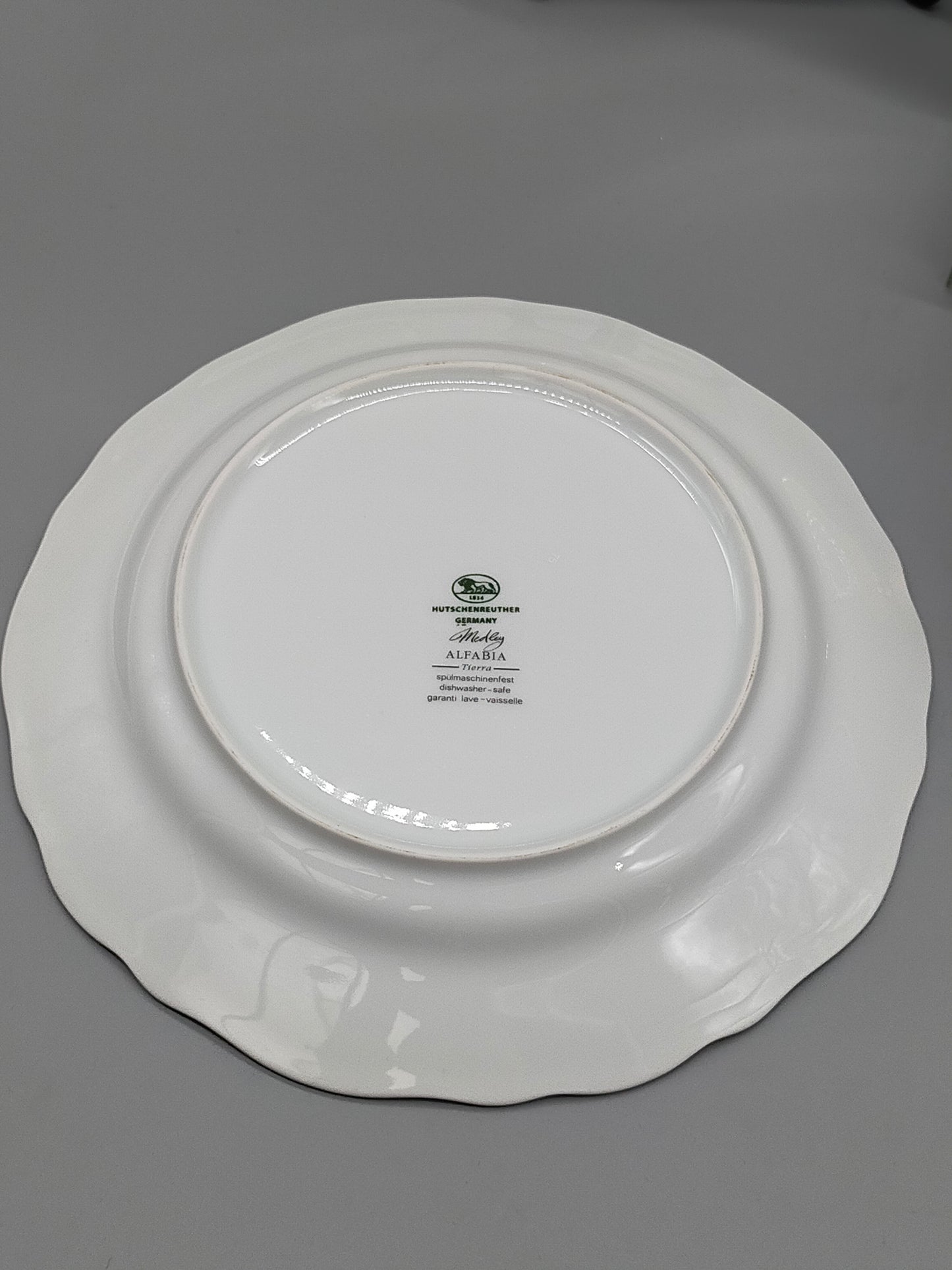 Hutschenreuther Medley Alfabia Tierra Teller Set ZitronenDekor