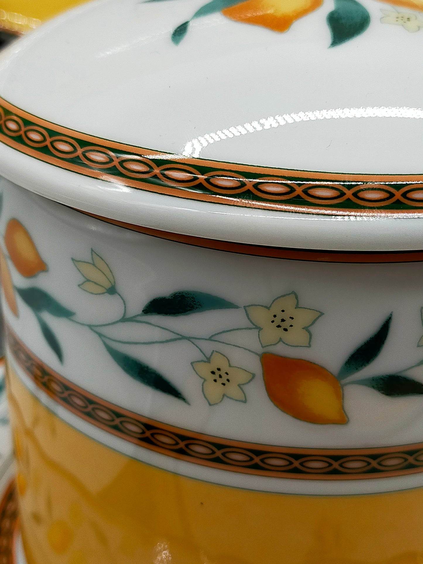 Hutschenreuther Medley Alfabia Geschirr Set Zitronen-Design