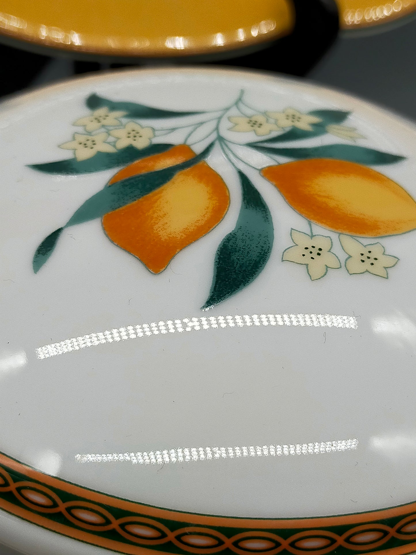Hutschenreuther Medley Alfabia Geschirr Set Zitronen-Design
