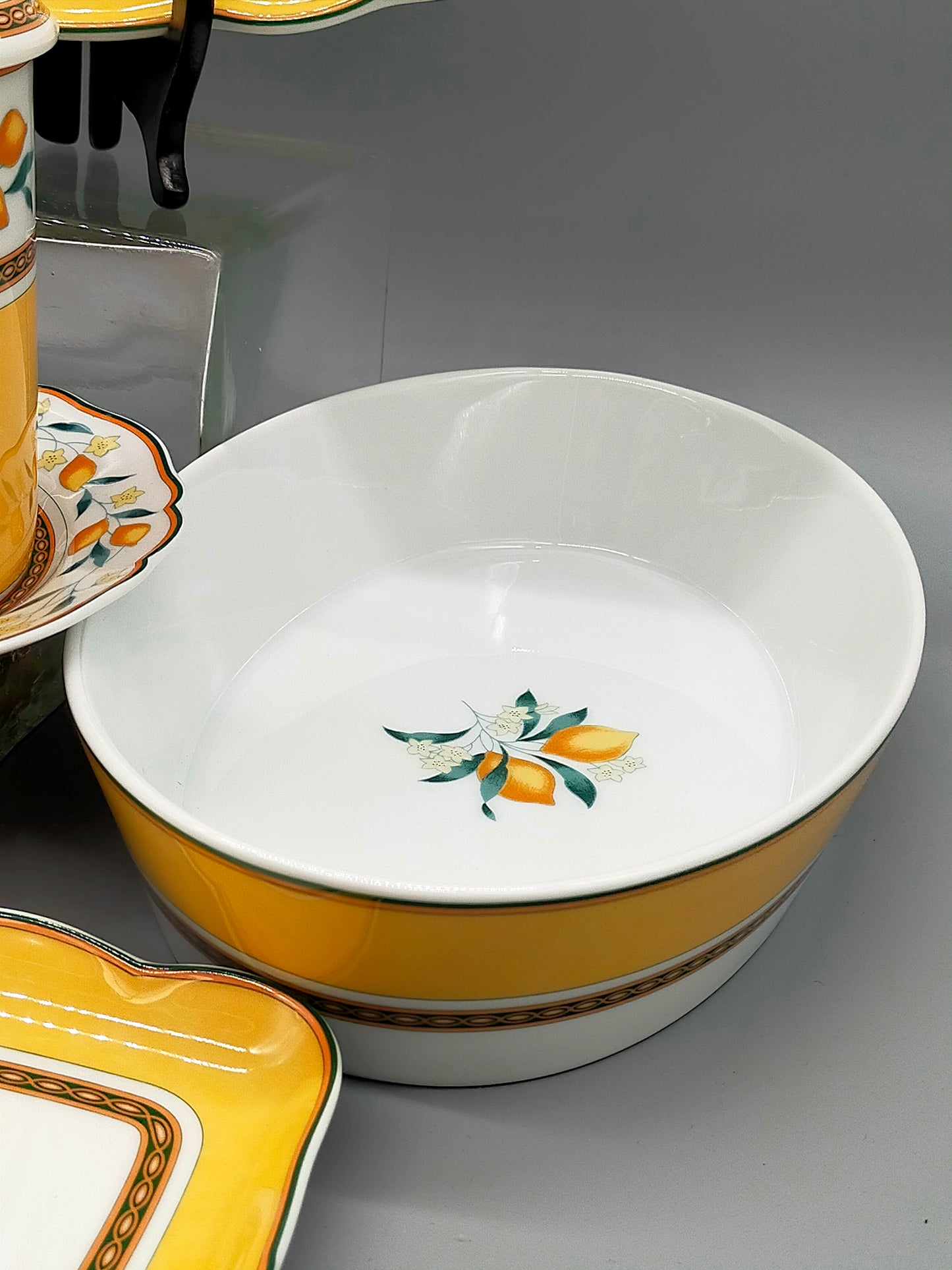 Hutschenreuther Medley Alfabia Geschirr Set Zitronen-Design