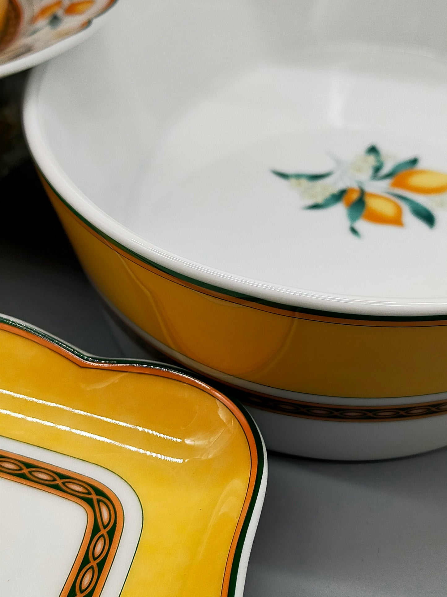 Hutschenreuther Medley Alfabia Geschirr Set Zitronen-Design