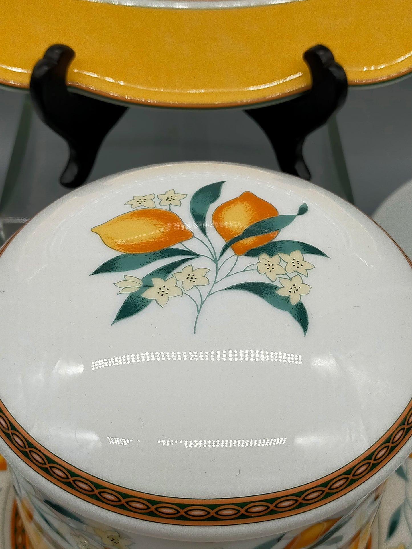 Hutschenreuther Medley Alfabia Geschirr Set Zitronen-Design