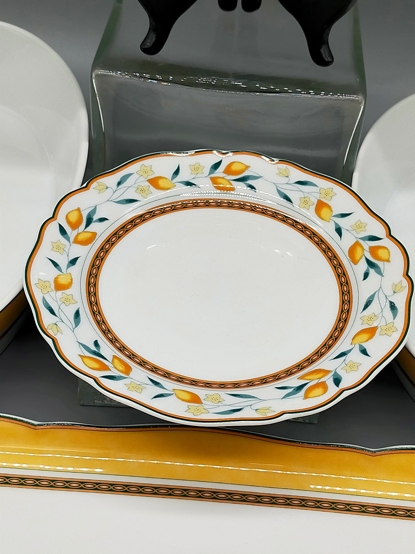 Hutschenreuther Medley Alfabia Geschirr Set Zitronen-Design