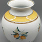 Hutschenreuther Medley Alfabia Vase Orangen Dekor Porzellan