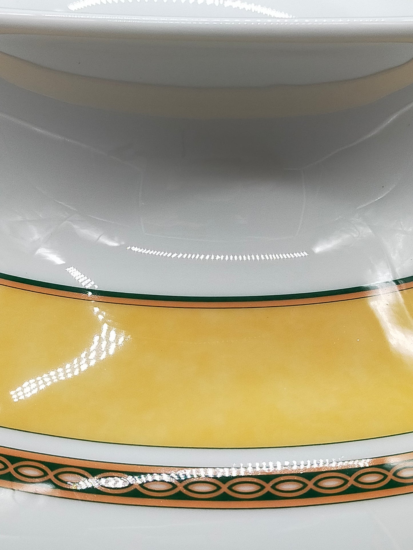 Hutschenreuther Medley Alfabia Vase Orangen Dekor Porzellan