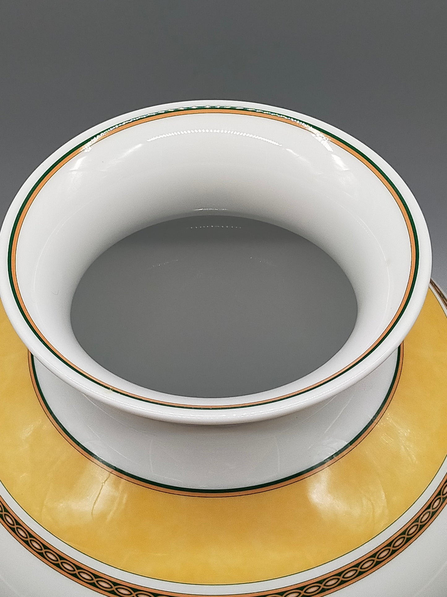 Hutschenreuther Medley Alfabia Vase Orangen Dekor Porzellan