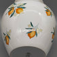 Hutschenreuther Medley Alfabia Vase Orangen Dekor Porzellan