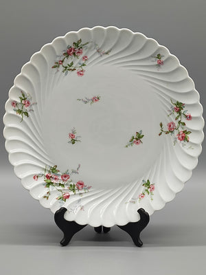 Edler Haviland Limoges Teller mit Rosen Elegantes Porzellan