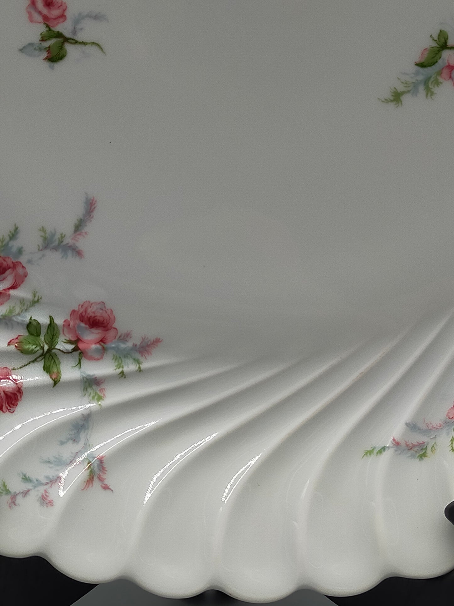 Edler Haviland Limoges Teller mit Rosen Elegantes Porzellan