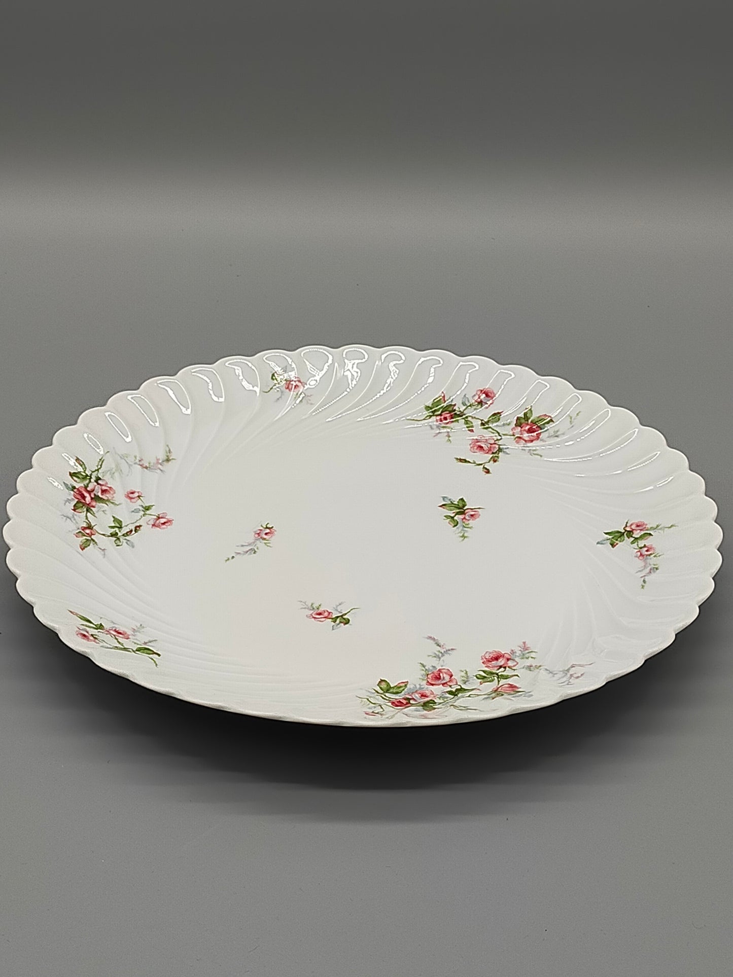 Edler Haviland Limoges Teller mit Rosen Elegantes Porzellan