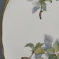 Limoges Porzellan Prunkteller Edles Päonien & Schmetterling Design