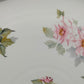 Limoges Porzellan Prunkteller Edles Päonien & Schmetterling Design