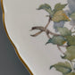 Limoges Porzellan Prunkteller Edles Päonien & Schmetterling Design
