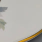 Limoges Porzellan Prunkteller Edles Päonien & Schmetterling Design
