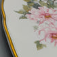 Limoges Porzellan Prunkteller Edles Päonien & Schmetterling Design