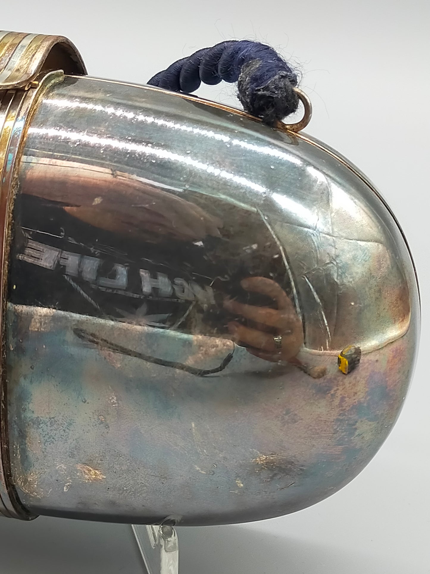 Elegante Vintage Abendtasche in Silber-Optik Luxuriöse Clutch