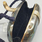 Elegante Vintage Abendtasche in Silber-Optik Luxuriöse Clutch