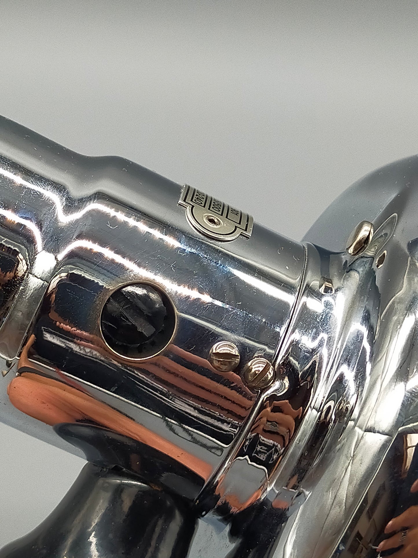 Vintage Grossag Föhn Chrome Design Klassiker der 50er Jahre