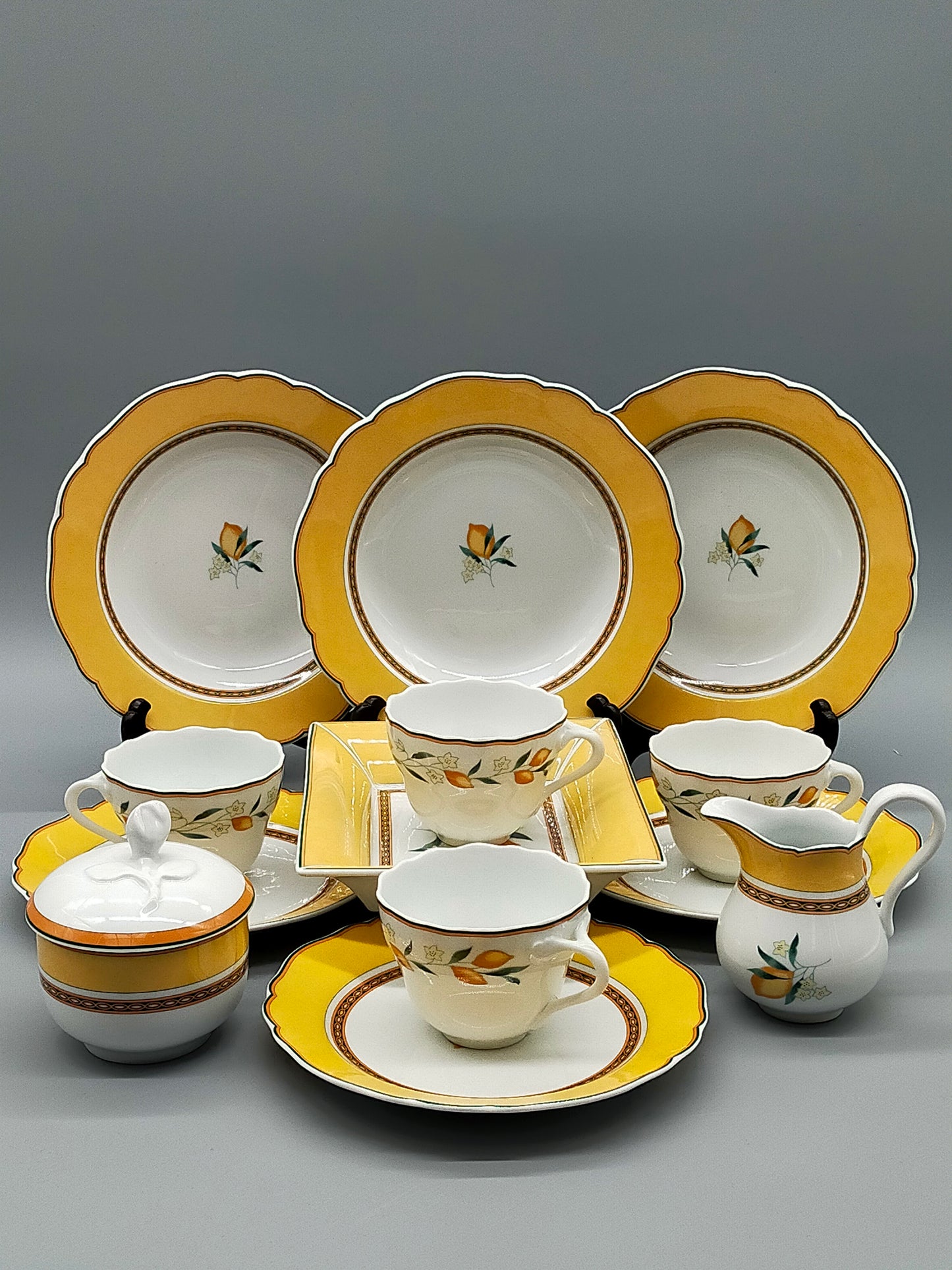 Hutschenreuther Medley Alfabia Kaffeeservice Porzellan