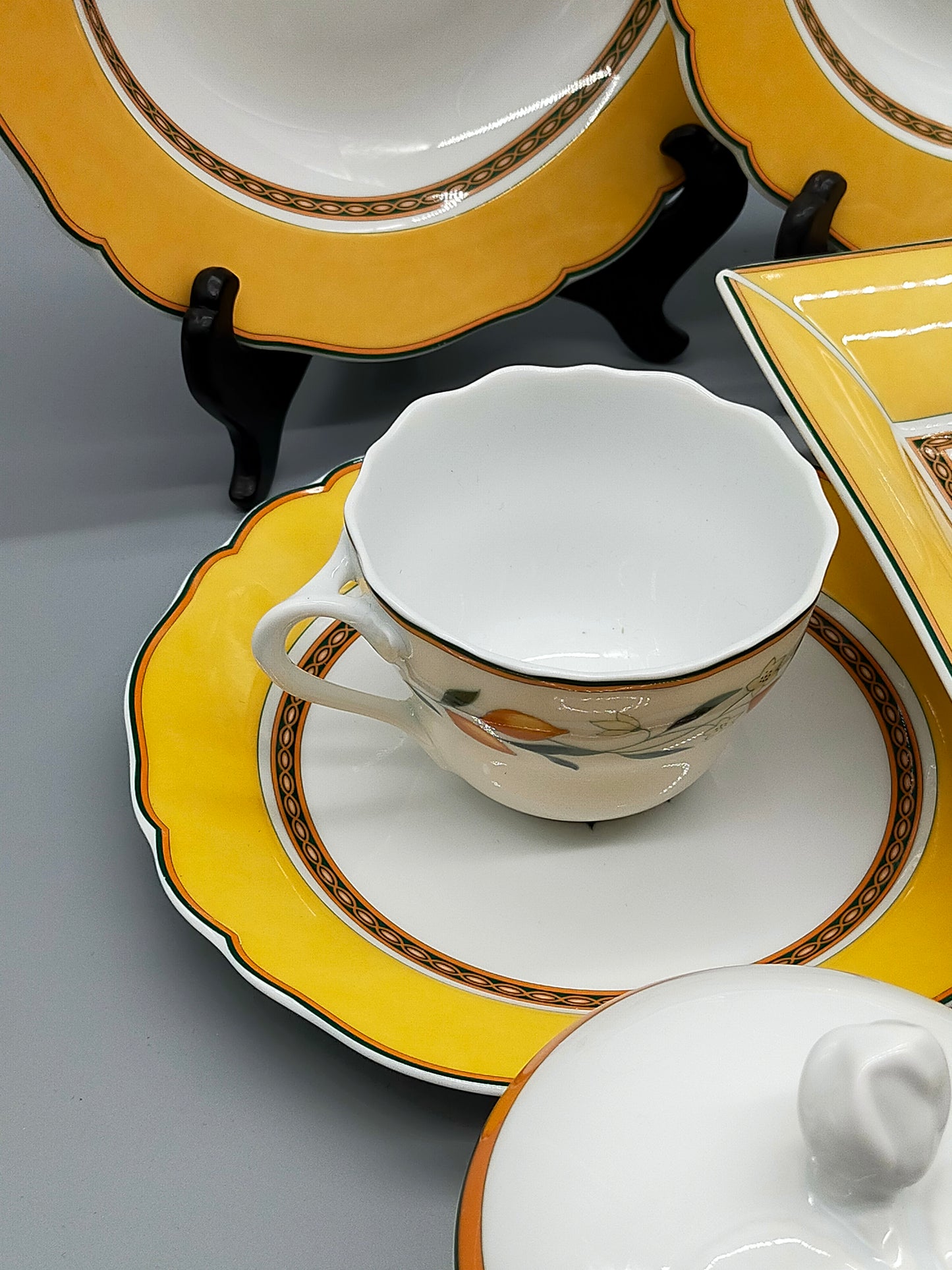 Hutschenreuther Medley Alfabia Kaffeeservice Porzellan