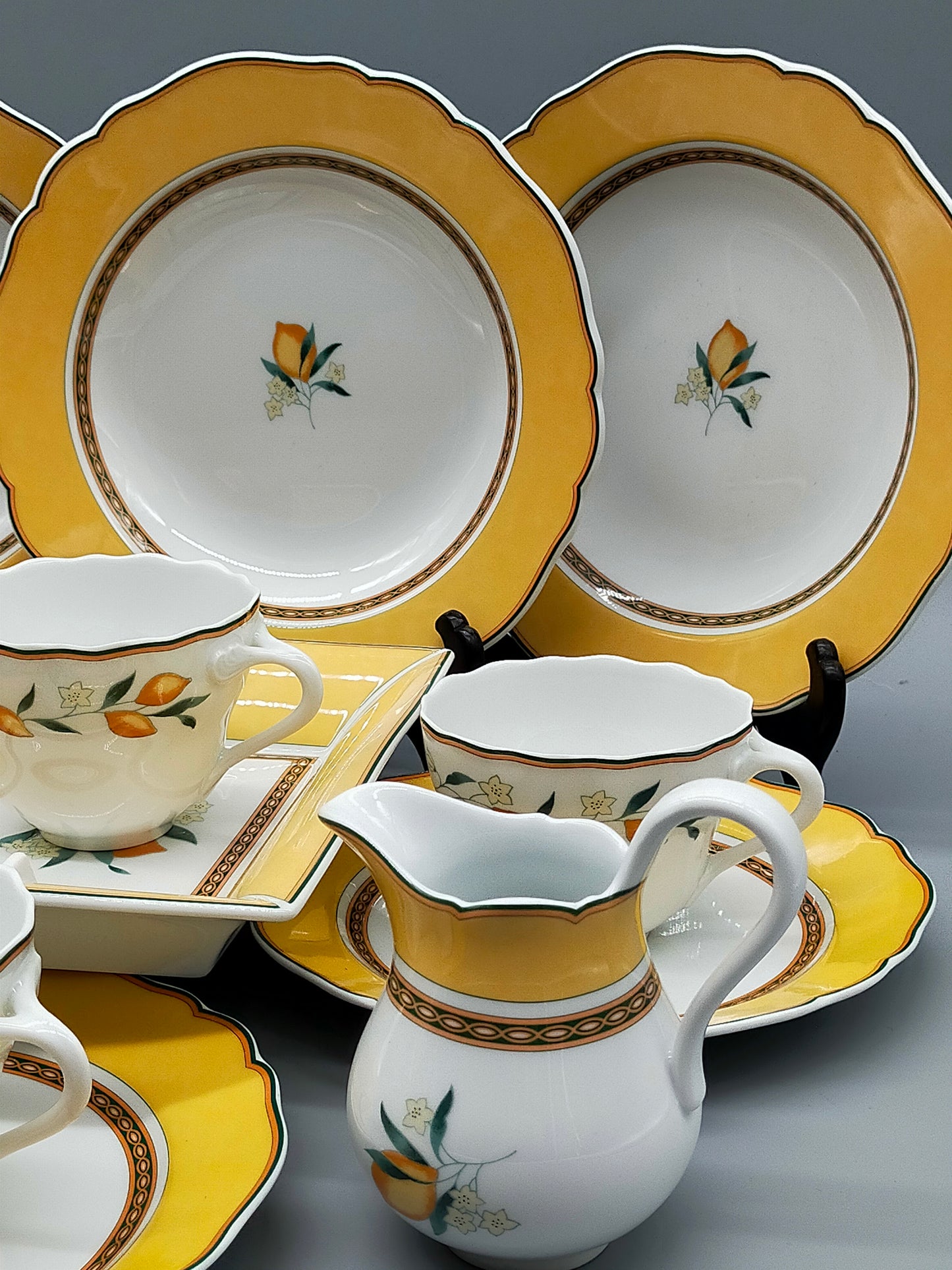 Hutschenreuther Medley Alfabia Kaffeeservice Porzellan