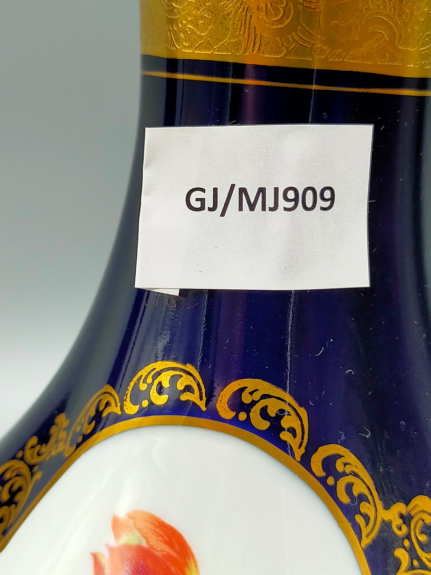 Lindner Küps Bavaria Prunk Service Echt Cobalt Ätzgold Handarbeit