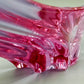 Elegante Murano Stil Glasschale Violett Rosa Design Schale