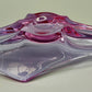 Elegante Murano Stil Glasschale Violett Rosa Design Schale