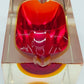 Massiver Murano Sommerso Glas Aschenbecher