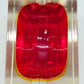 Massiver Murano Sommerso Glas Aschenbecher