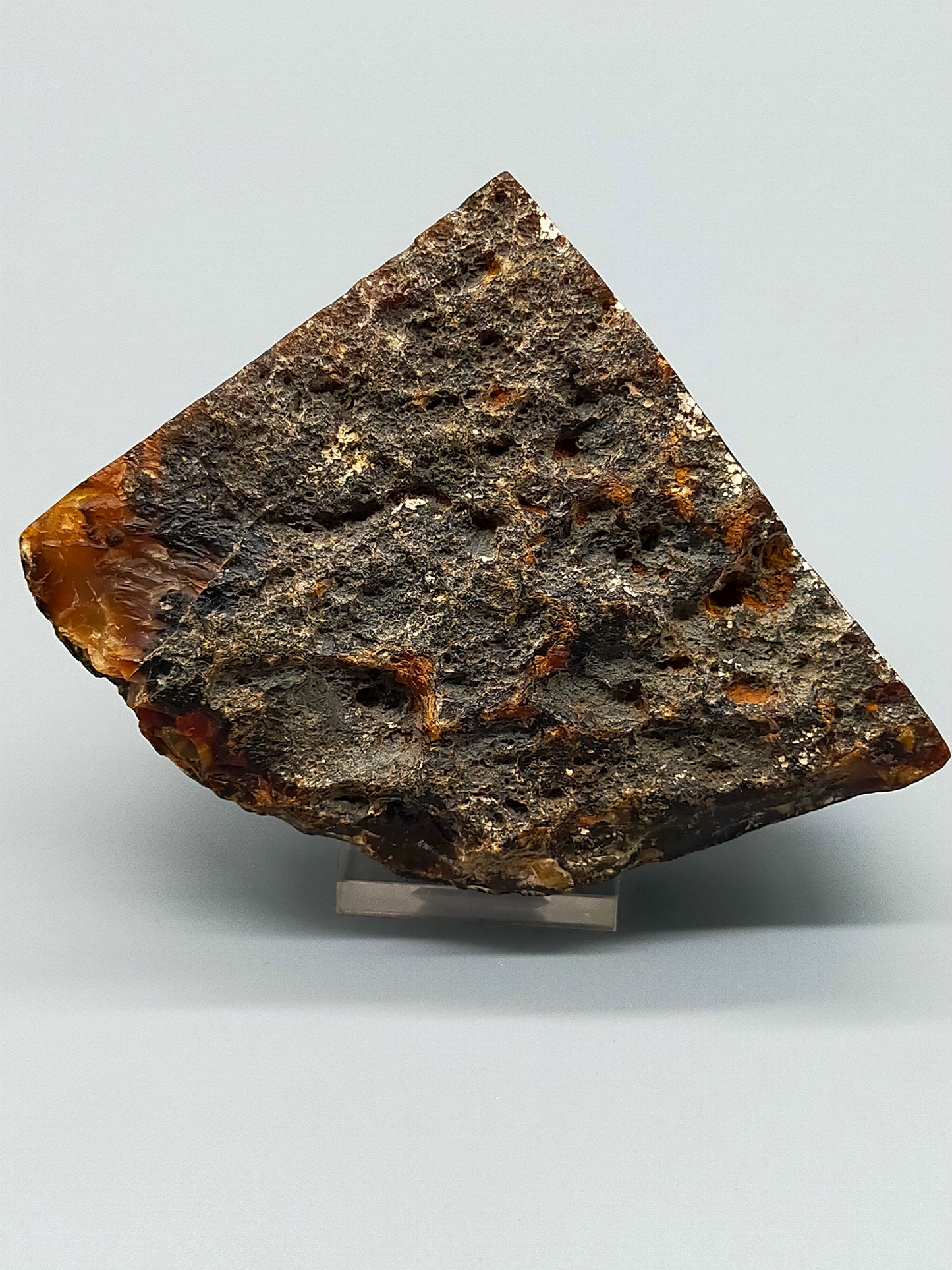 Polierte Achat Scheibe Natürliches Mineral Segment