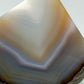 Polierte Achat Scheibe Natürliches Mineral Segment