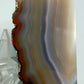 Polierte Achat Scheibe Natürliches Mineral Segment