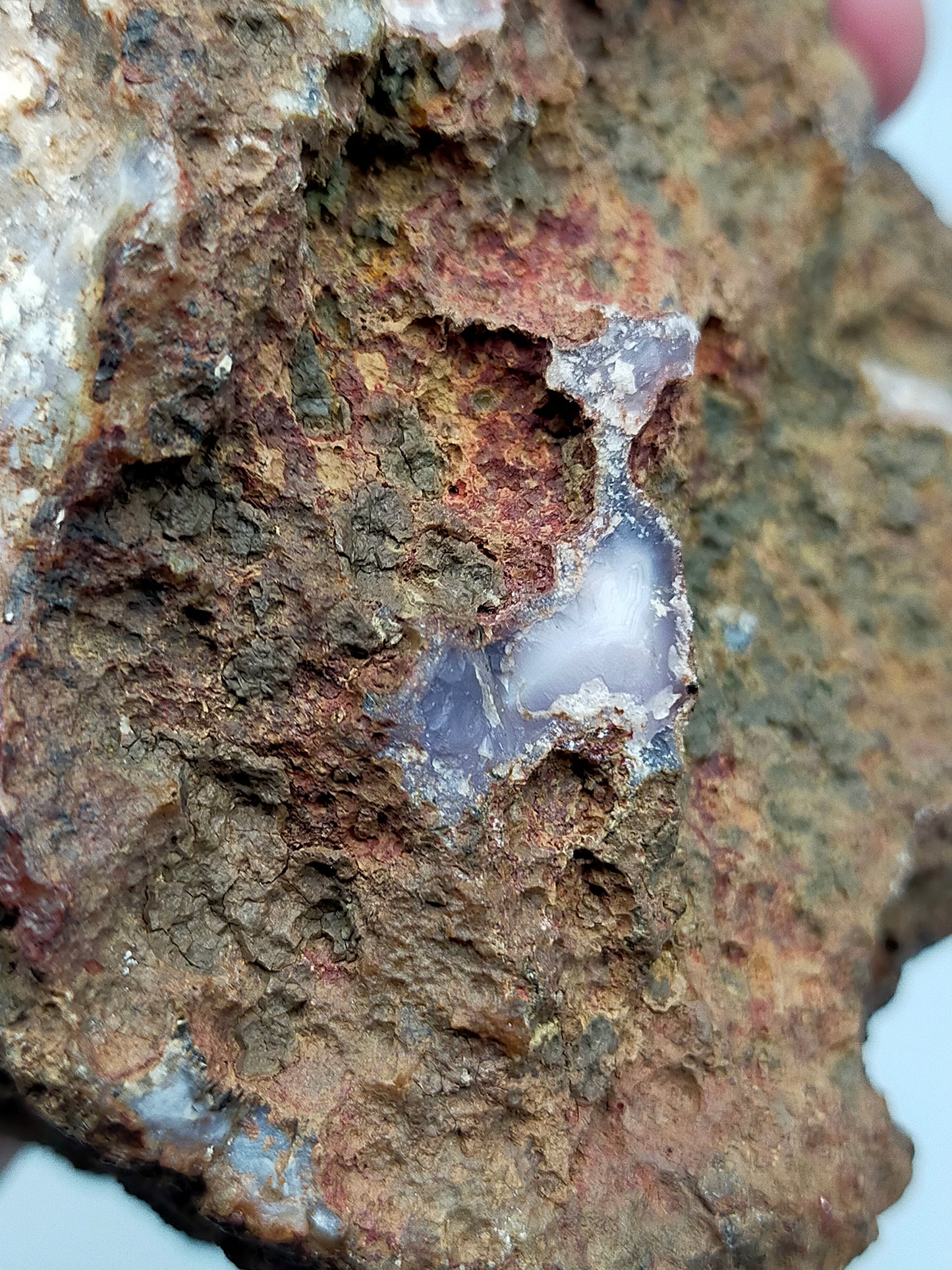 Faszinierende Amethyst Druse Rosa Kristalle im natürlichen