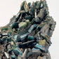 Schillernde Karborund Kristall Stufe Farbenprächtiges Mineral