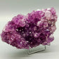 Prachtvolle Amethyst Druse Große Kristallstufe in intensivem Violett