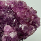 Prachtvolle Amethyst Druse Große Kristallstufe in intensivem Violett