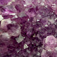 Prachtvolle Amethyst Druse Große Kristallstufe in intensivem Violett