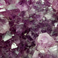 Prachtvolle Amethyst Druse Große Kristallstufe in intensivem Violett