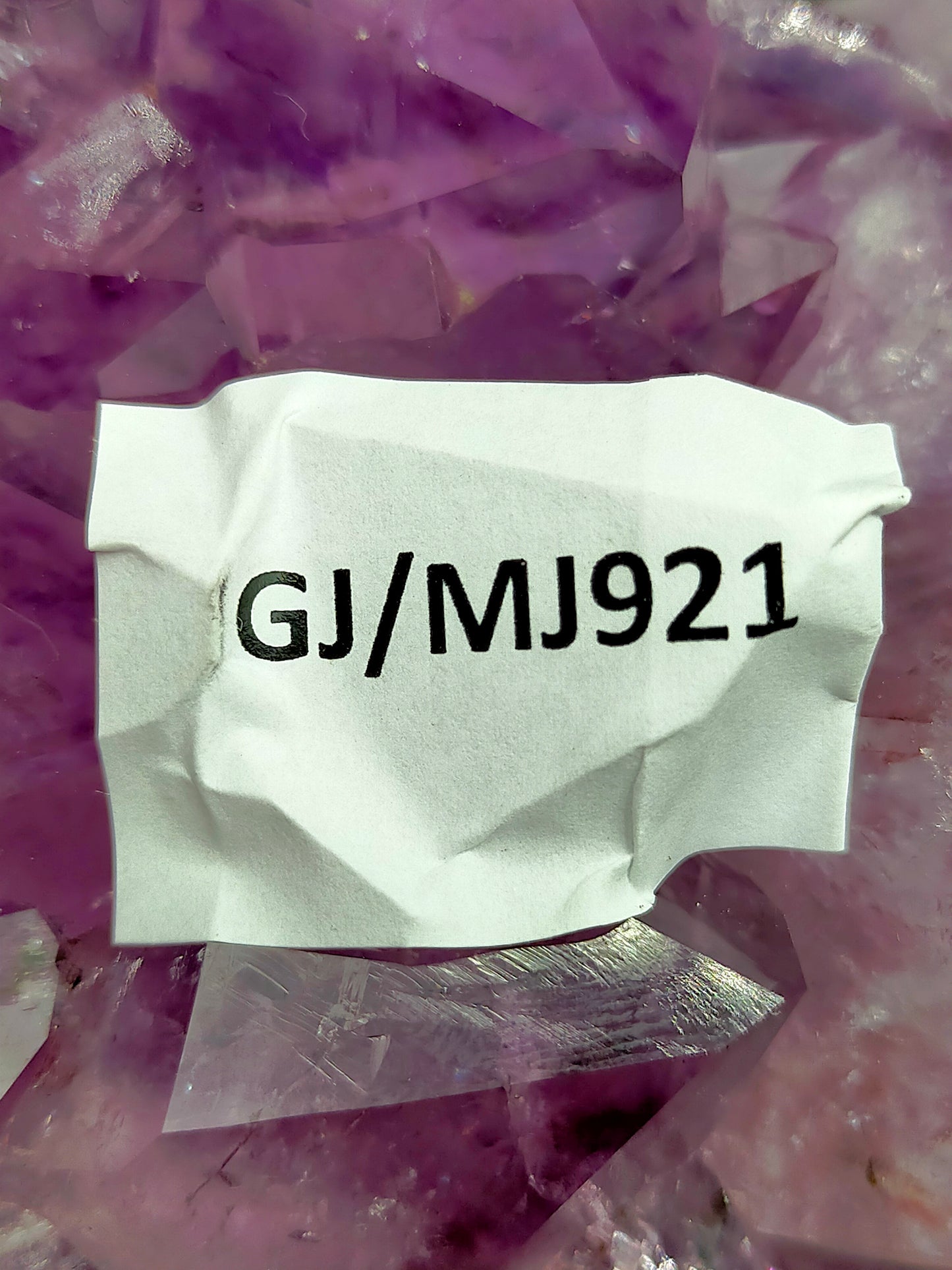 Prachtvolle Amethyst Druse Große Kristallstufe in intensivem Violett