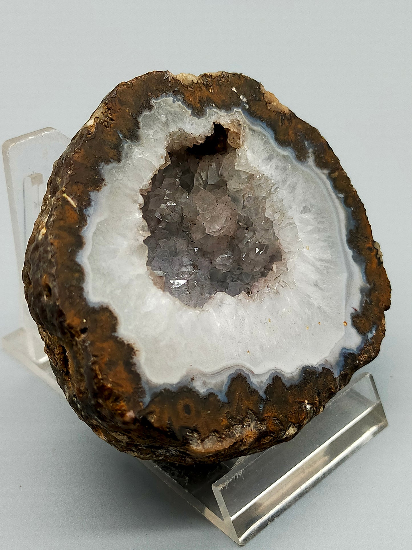 Eindrucksvolle Mineralien Druse – Natürliche Amethyst Geode