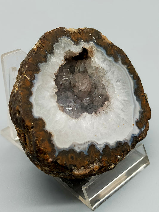 Eindrucksvolle Mineralien Druse – Natürliche Amethyst Geode