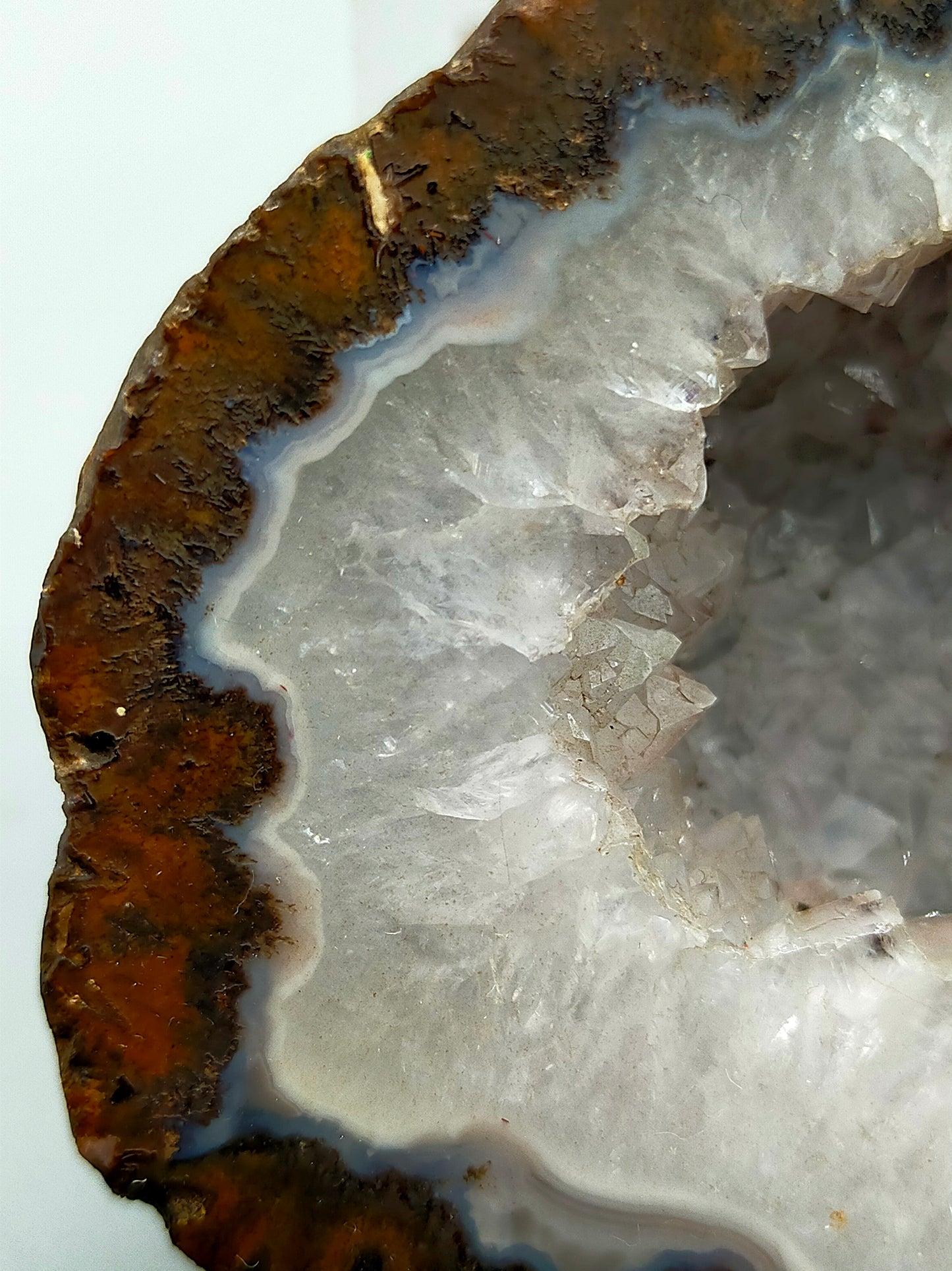 Eindrucksvolle Mineralien Druse – Natürliche Amethyst Geode