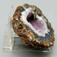 Eindrucksvolle Amethyst Geode Naturkristall mit Calcit-Einschluss